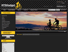 Tablet Screenshot of mtbgadget.com